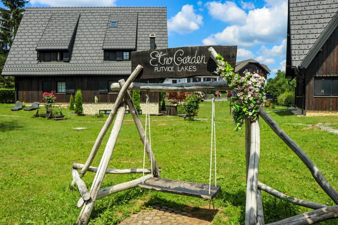 Etno Garden Apartments Plitvica selo Buitenkant foto